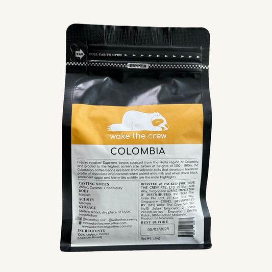 Biji Kopi Colombia (Panggang Sederhana)