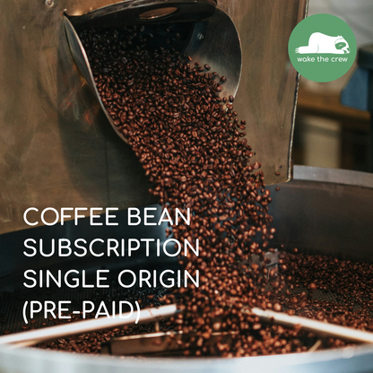 Coffee Bean Subscription - Single Origins [PREPAID]